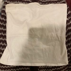 White tube top !